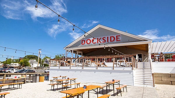 Exterior image of Dockside Brewing in Milford, CT