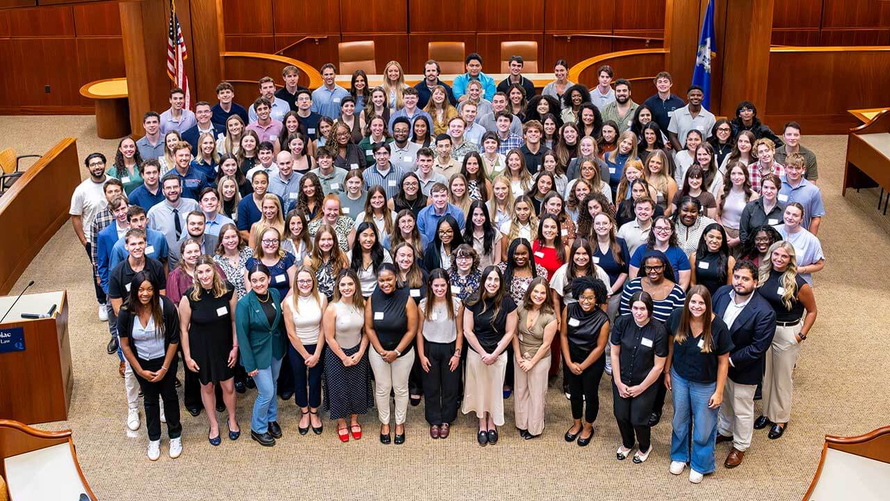 Our newest School of Law students
