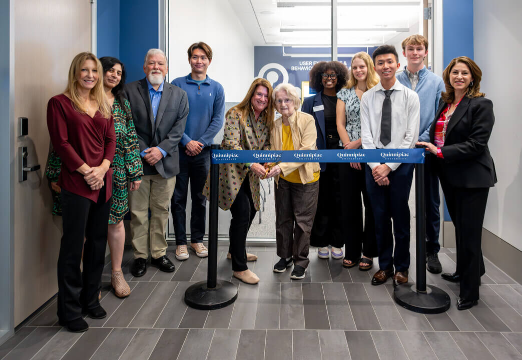 Ribbon cutting ceremony for new Behavioral Lab.